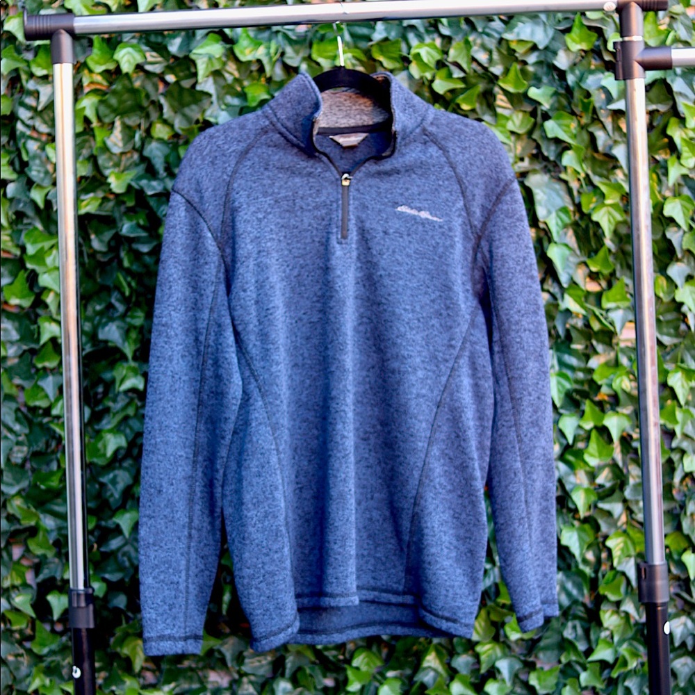 Eddie Bauer fleece quarter zip